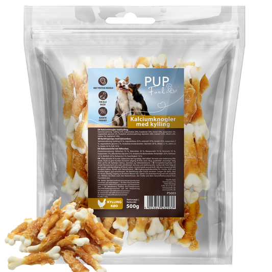 PupFuel – Kalciumknogler med kylling 500 gram