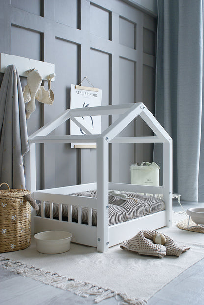 Cozy Hus Hundeseng Hvid