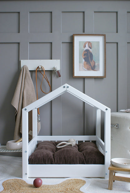 Cozy Hus Hundeseng Hvid