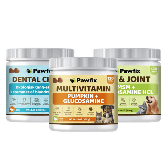Pawfix – Kosttilskud bundle FORUDBESTIL