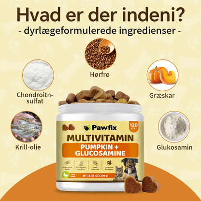 Pawfix – Multivitamin FORUDBESTIL
