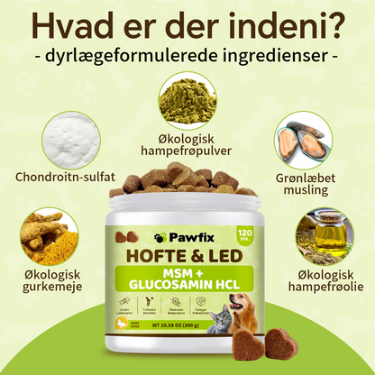 Pawfix – Hofte & Led tilskud