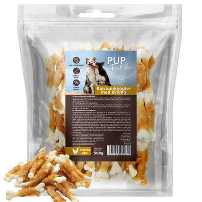 PupFuel – Kalciumknogler med kylling 500 gram