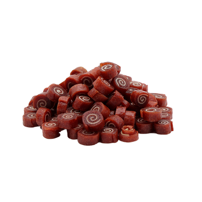 Pupfuel Mini-ruller med and og sej – 500 gram